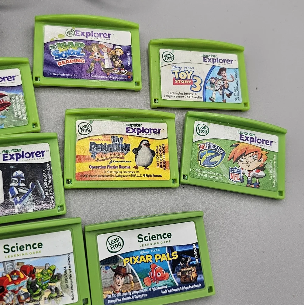 Leapster Explorer Educational Handheld Game Disney‎ Pixar Star Wars Works Read!